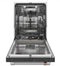 24 in. Fingerprint Resistant Matte Black Top Control Built-In Tall Tub Dishwasher with 3rd Rack and 45 dBA-Washburn's Home Furnishings