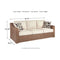 Beachcroft - Beige - Sofa with Cushion-Washburn's Home Furnishings