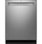 GE 24 in. Fingerprint Resistant Stainless Front Control Built-In Tall Tub Dishwasher with Dry Boost, 3rd Rack, and 47dBA-Washburn's Home Furnishings