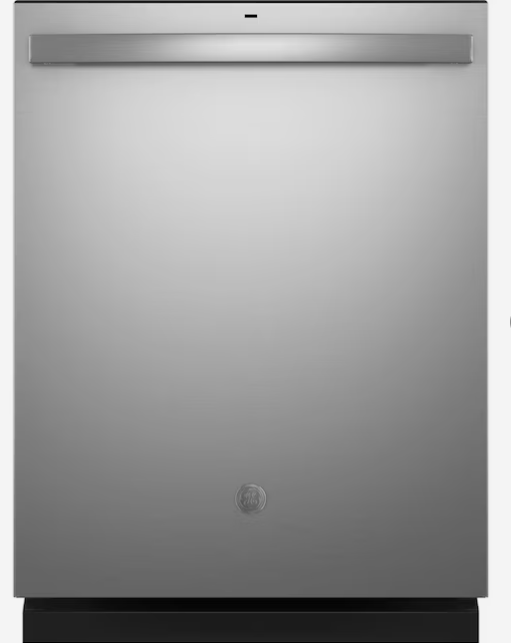 GE 24 in. Top Control Built-In Tall Tub Dishwasher in Fingerprint Resistant Stainless with Dry Boost, 3rd Rack, and 47dBA-Washburn's Home Furnishings