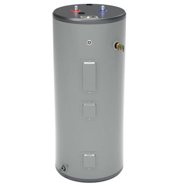 GE 40 Gallon Short Electric Water Heater.-Washburn's Home Furnishings