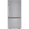 LG 26 CU FT Bottom Freezer Refrigerator-Washburn's Home Furnishings