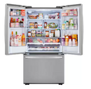 LG 29 cu ft. French Door Refrigerator with Slim Design Water Dispenser - Stainless Steel-Washburn's Home Furnishings
