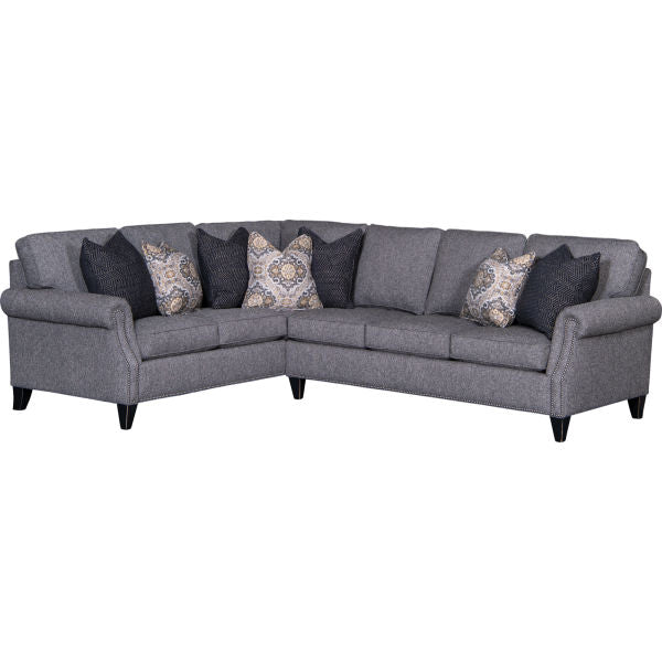 Mayo 3311F Left Sofa, Right Chaise 3 Piece Sectional in Action Metal-Washburn's Home Furnishings