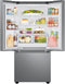 Samsung 22-cu ft Smart French Door Refrigerator w/Ice Maker & Water Dispenser in Fingerprint Resistant Stainless Steel-Washburn's Home Furnishings