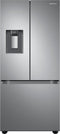 Samsung 22-cu ft Smart French Door Refrigerator w/Ice Maker & Water Dispenser in Fingerprint Resistant Stainless Steel-Washburn's Home Furnishings