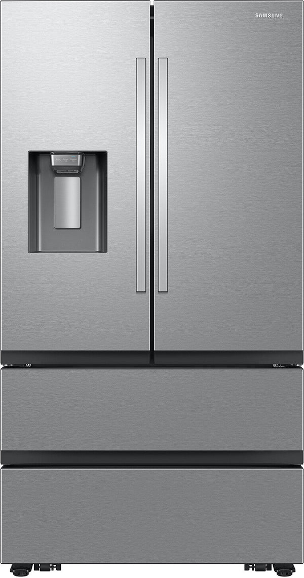 Samsung 30 cu. ft. Mega Capacity 4-Door French Door Refrigerator with Four Types of Ice in Stainless Steel-Washburn's Home Furnishings