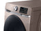 Samsung 4.5 cu. ft. Large Capacity Smart Front Load Washer with Super Speed Wash - Champagne-Washburn's Home Furnishings