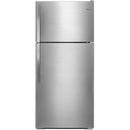 WHIRLPOOL 28-inch Wide Top Freezer Refrigerator - 14 cu. ft. Stainless Steel-Washburn's Home Furnishings