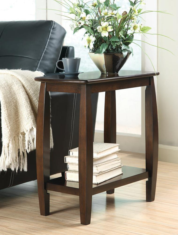 1-shelf Chairside Table - Brown-Washburn's Home Furnishings