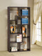 10-shelf Geometric - Bookcase-Washburn's Home Furnishings