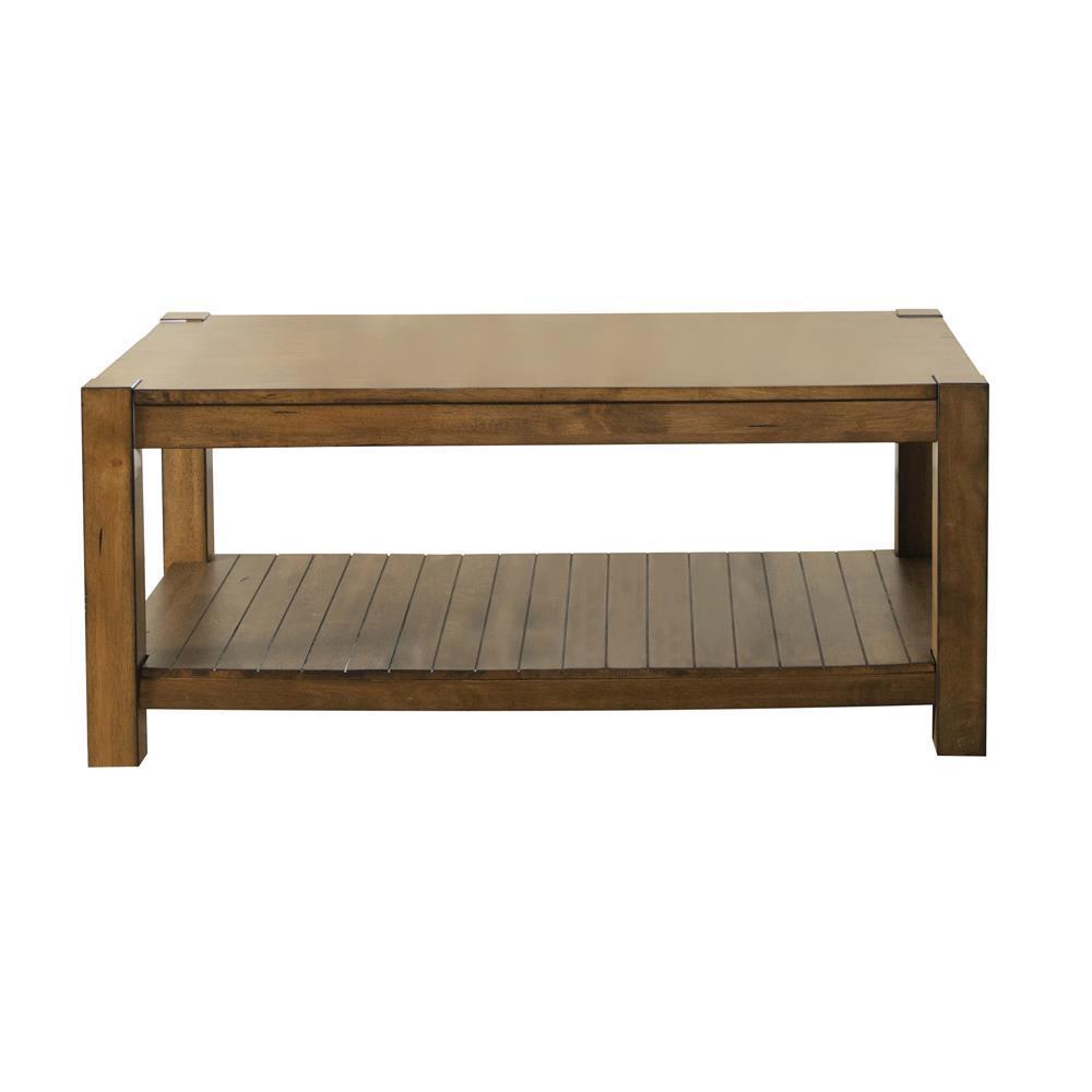 Rectangular Coffee Table With Lower S...