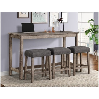 Crown Mark Wren Console Table and 3 Stools (SET)-Washburn's Home Furnishings