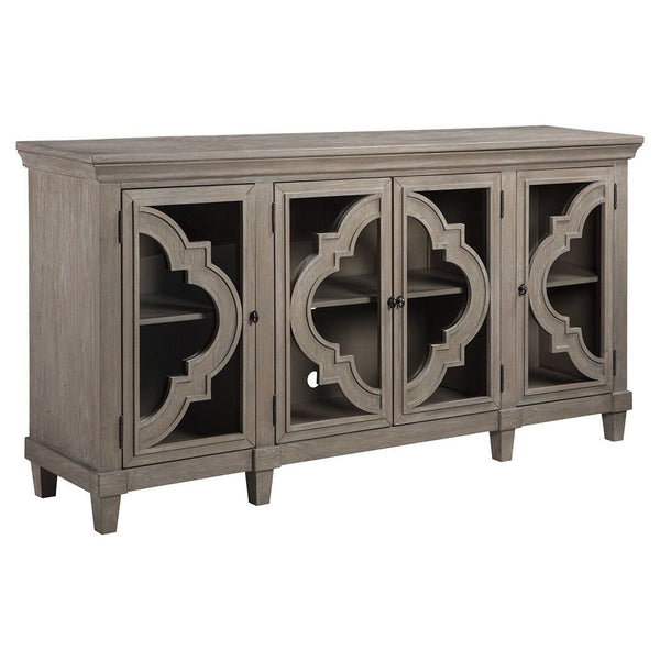Fossil - Gray - Accent Cabinet-Washburn's Home Furnishings