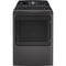 GE Profile 7.4 cu. ft. Electric Dryer in Diamond Gray with Steam, Sanitize Cycle and Sensor Dry-Washburn's Home Furnishings