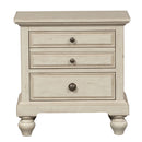 Liberty High Country 3 Drawer Night Stand in Antique White-Washburn's Home Furnishings