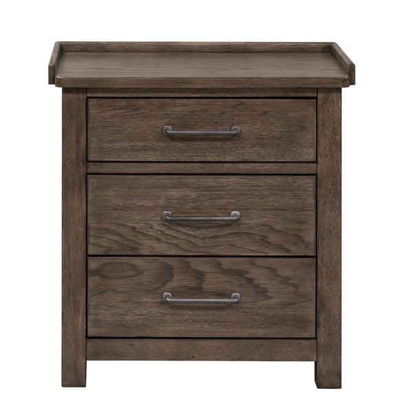 Sonoma Road - 3 Drawer Night Stand w/ Charging Station-Washburn's Home Furnishings