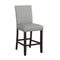 Olid - Back Upholstered Counter Height Stool - Pearl Silver-Washburn's Home Furnishings
