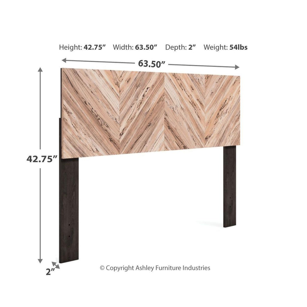 Piperton Brown / Black Queen Panel Headboard Washburn's Home