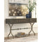 Quinnland - Antique Black - Console Sofa Table-Washburn's Home Furnishings