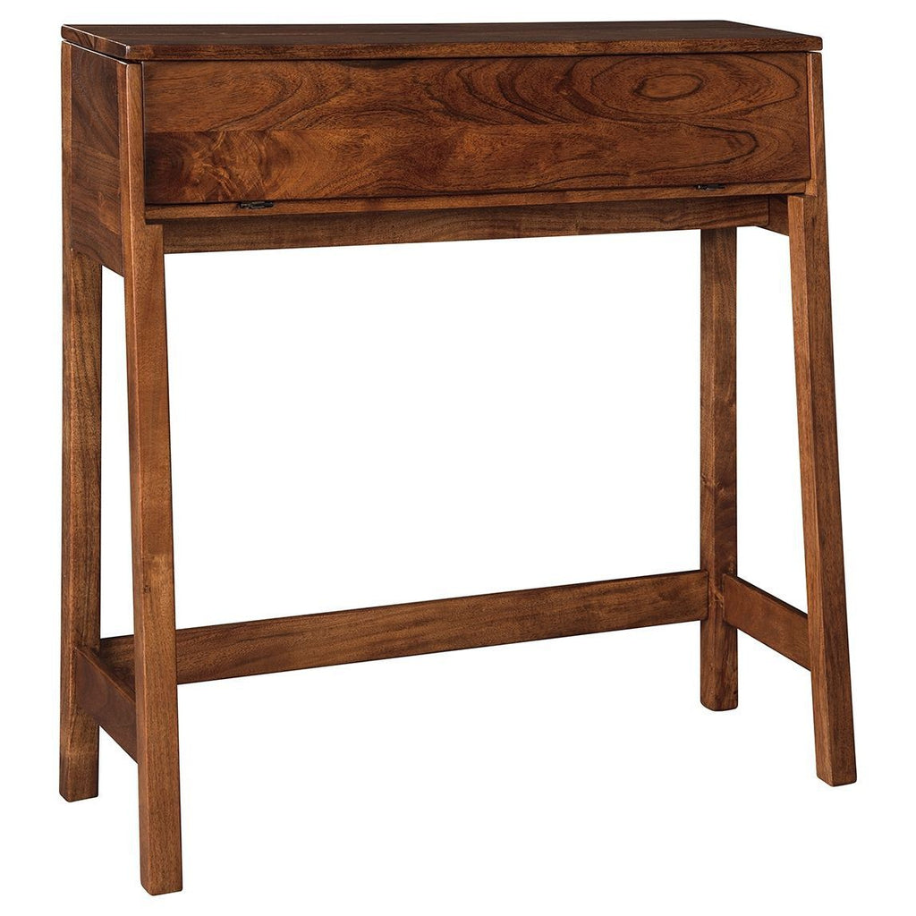 Trumore Medium Brown Console Sofa Table Washburn's Home Furnishings