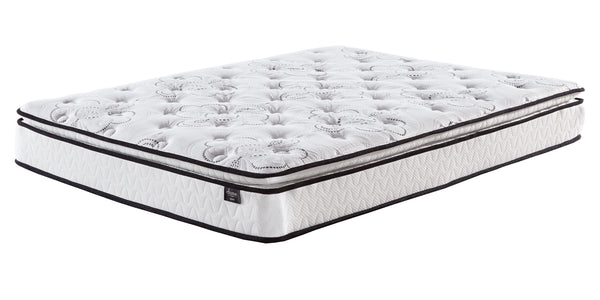 10 Inch Bonnell Pillow Top - White - King Mattress-Washburn's Home Furnishings