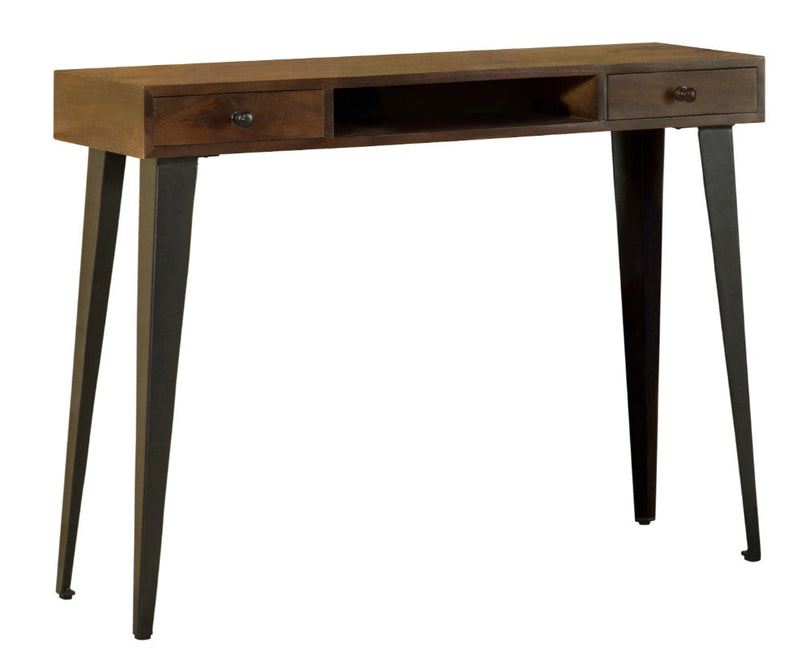 2-drawer Console Table - Dark Brown-Washburn's Home Furnishings