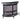 2-tier Bar Unit - Black And Chrome-Washburn's Home Furnishings