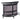 2-tier Bar Unit - Black And Chrome-Washburn's Home Furnishings