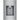 24 CuFt Counter Depth Max French Door w/Zero Clearance, Craft Ice in Stainless Steel-Washburn's Home Furnishings