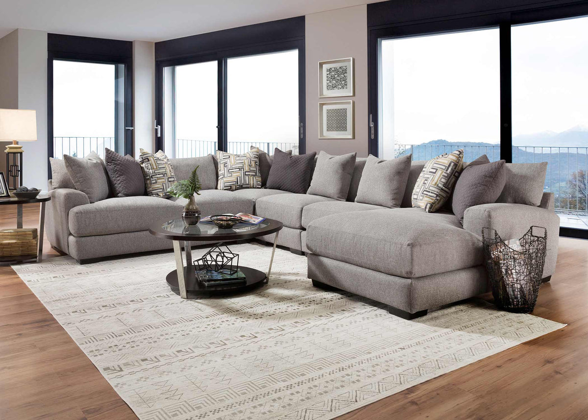 A welcoming living room with upholstered seating