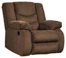 Ashley Tulen Rocker Recliner in Chocolate