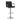 Adjustable Height Bar Stool - Black-Washburn's Home Furnishings