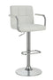 Adjustable Height Bar Stool - White-Washburn's Home Furnishings