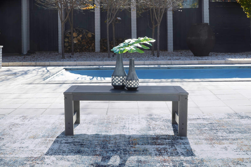 Amora - Charcoal Gray - Rectangular Cocktail Table-Washburn's Home Furnishings