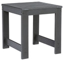 Amora - Charcoal Gray - Square End Table-Washburn's Home Furnishings