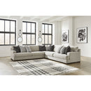Artsie - Ash - Left Arm Facing Sofa 3 Pc Sectional-Washburn's Home Furnishings