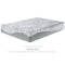 12 Inch Memory Foam - White - King Mattress-Washburn's Home Furnishings