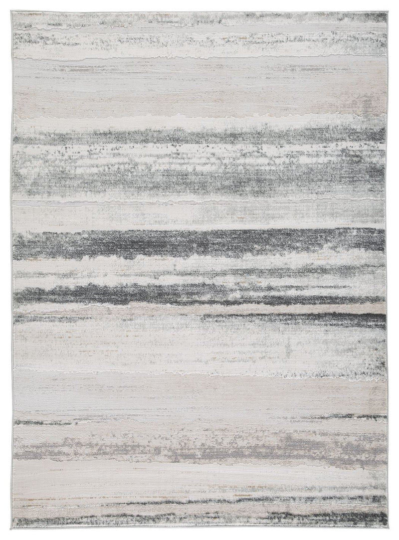 Ashley Abanett Large Rug in Gray 7'10" x 10'2"-Washburn's Home Furnishings