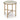 Ashley Alben End Table in Antique Gold & White-Washburn's Home Furnishings