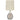 Ashley Aleela Metal Table Lamp in White/Gold Finish 10.13"W x 10.13"D x 22.25"H-Washburn's Home Furnishings