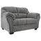 Allmaxx - Pewter - Loveseat-Washburn's Home Furnishings