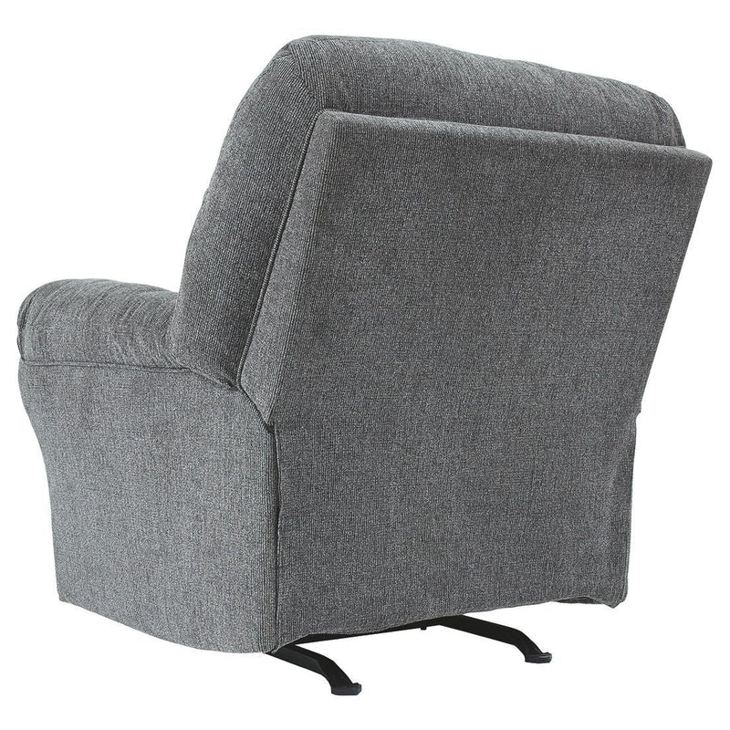 Allmaxx - Pewter - Rocker Recliner-Washburn's Home Furnishings