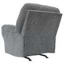 Allmaxx - Pewter - Rocker Recliner-Washburn's Home Furnishings