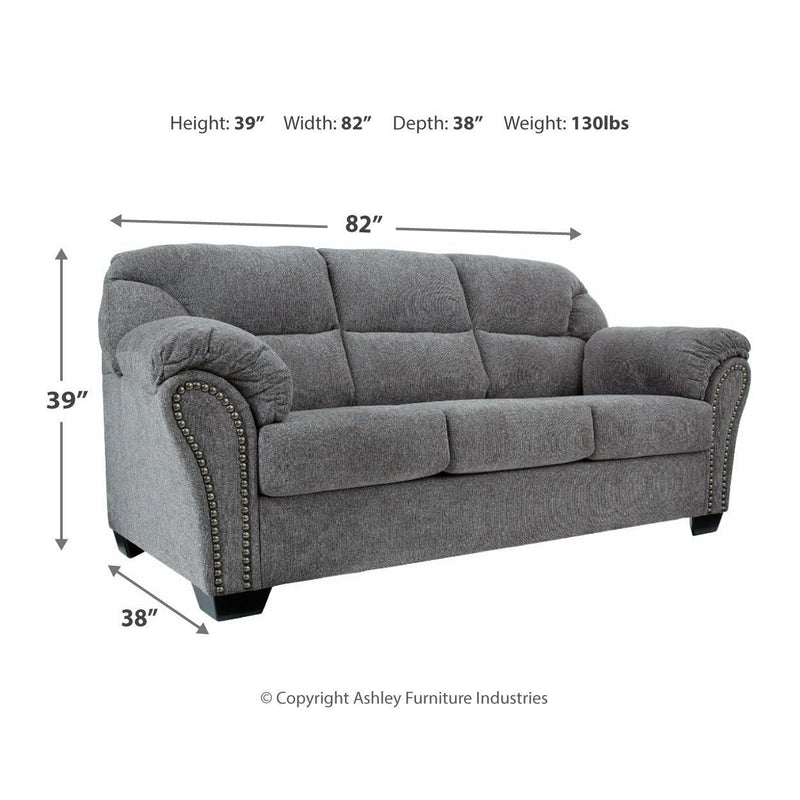 Allmaxx - Pewter - Sofa-Washburn's Home Furnishings