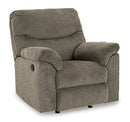 Ashley Alphons Rocker Recliner in Putty-Washburn's Home Furnishings