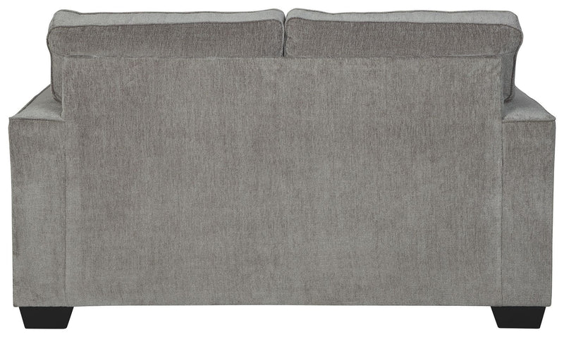 Ashley Altari Loveseat in Light Gray-Washburn's Home Furnishings