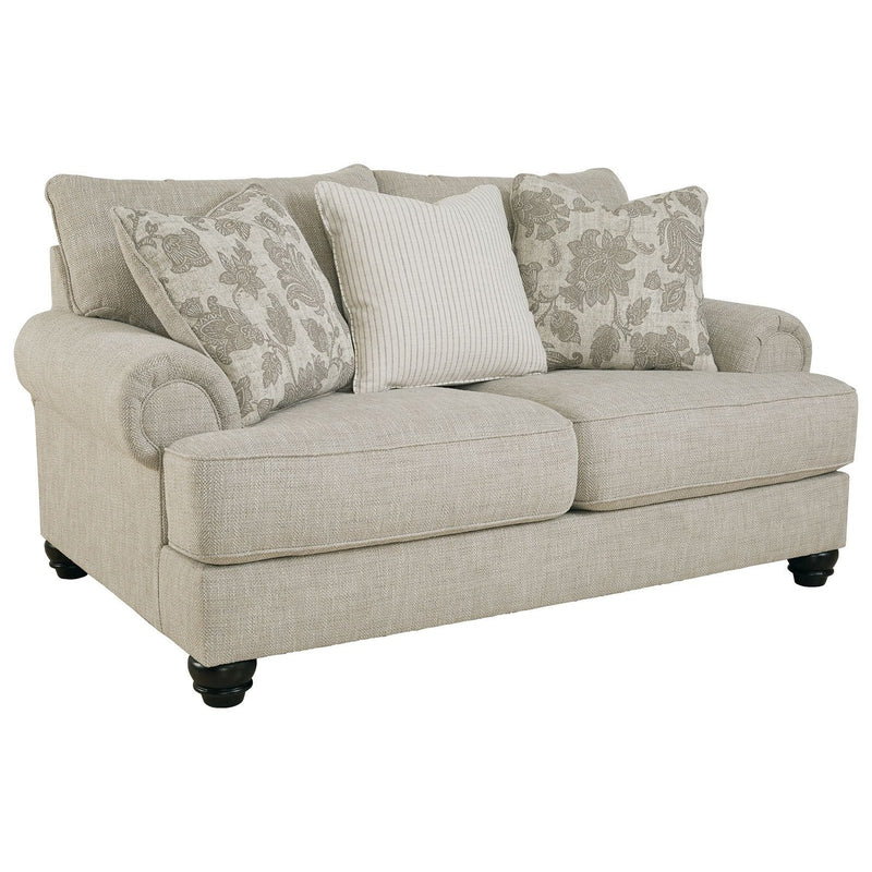 Asanti - Fog - Loveseat-Washburn's Home Furnishings