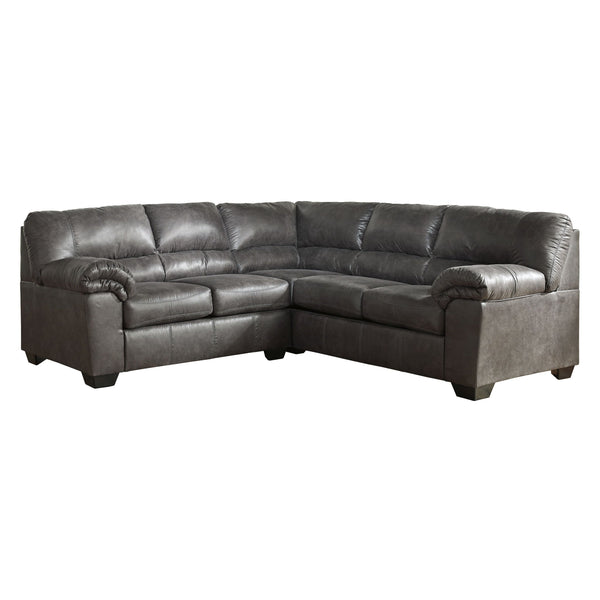 Bladen - Slate - Laf Loveseat-Washburn's Home Furnishings