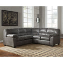 Ashley Bladen Left Sofa, Right Loveseat 2 Piece Sectional in Slate-Washburn's Home Furnishings